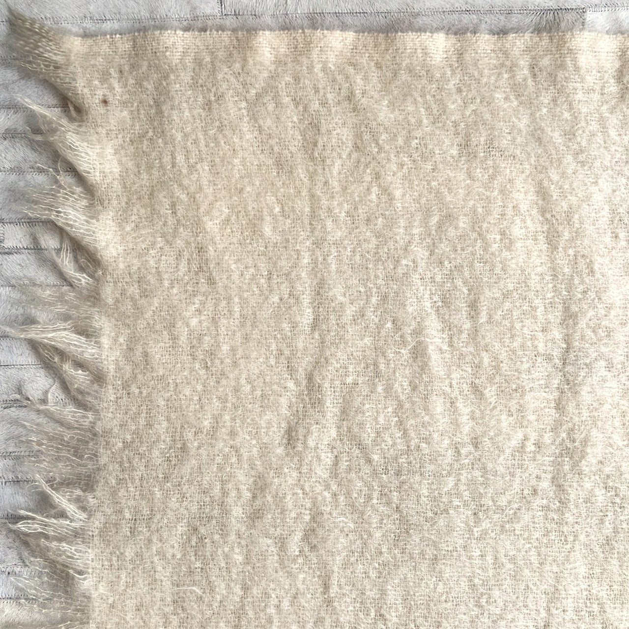 Toison d'Or Mohair Throw Blanket