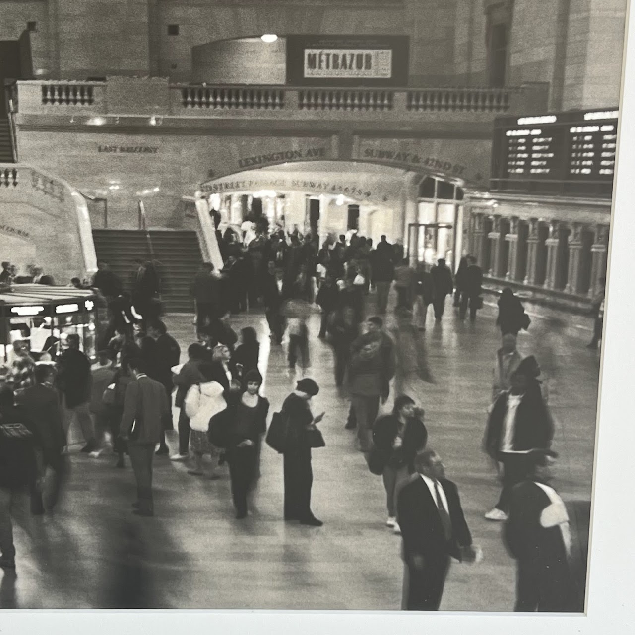 Grand Central Terminal at Rush Hour Silver Gelatin Photograph