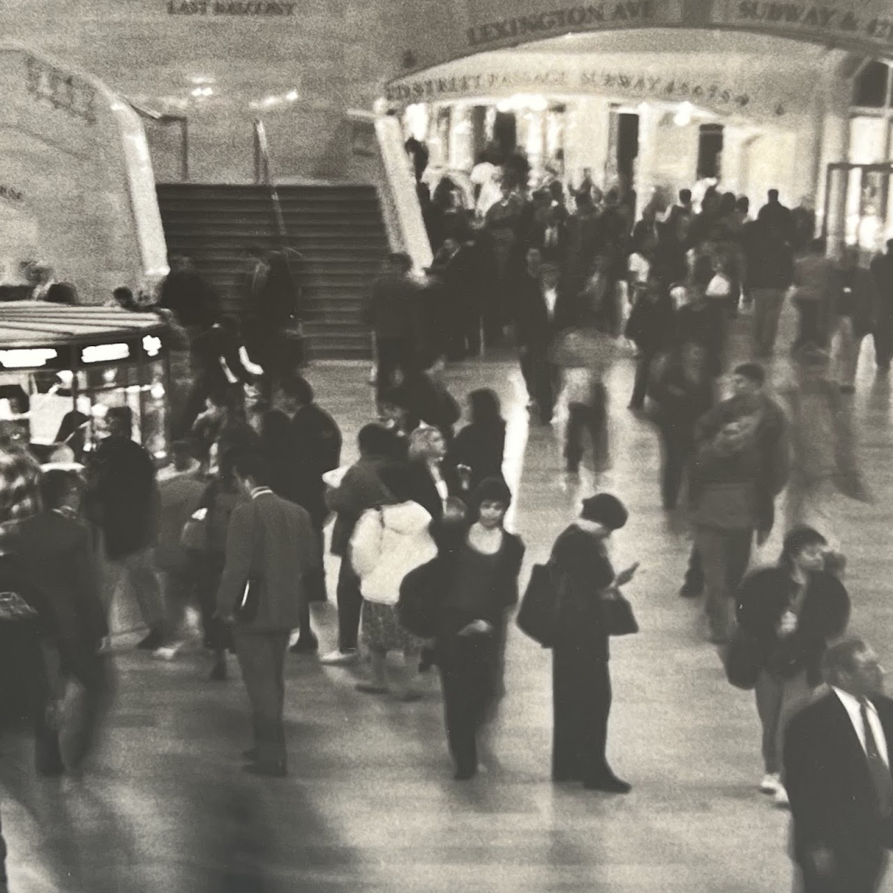 Grand Central Terminal at Rush Hour Silver Gelatin Photograph