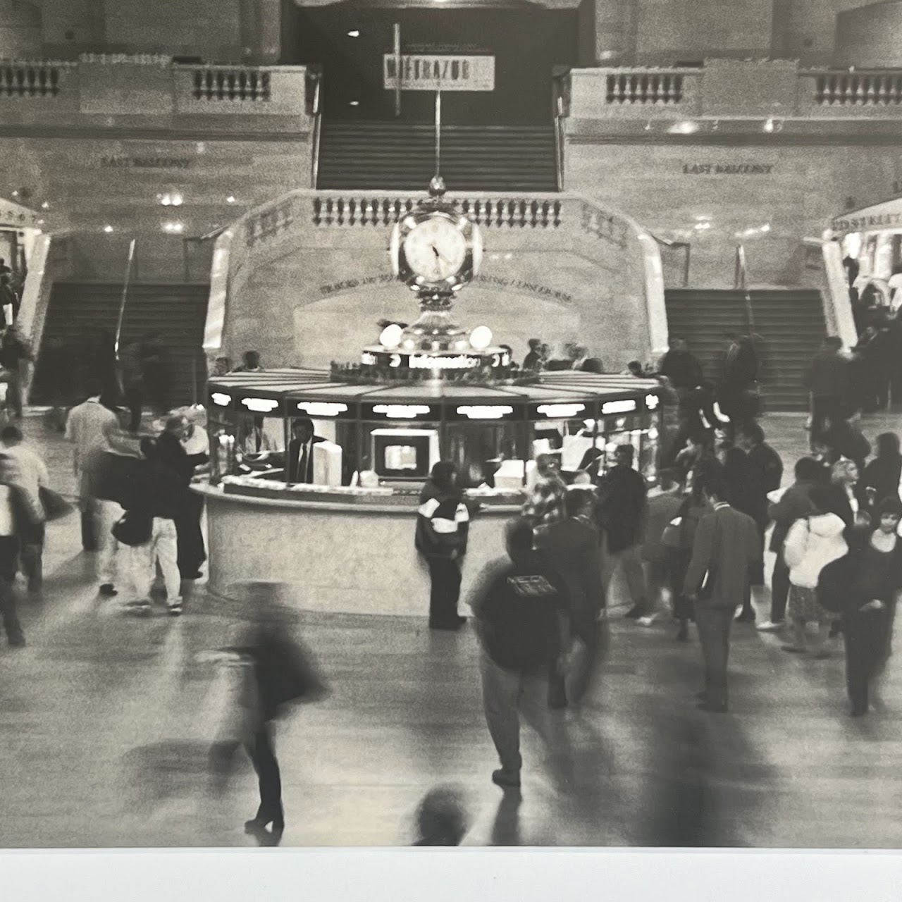 Grand Central Terminal at Rush Hour Silver Gelatin Photograph