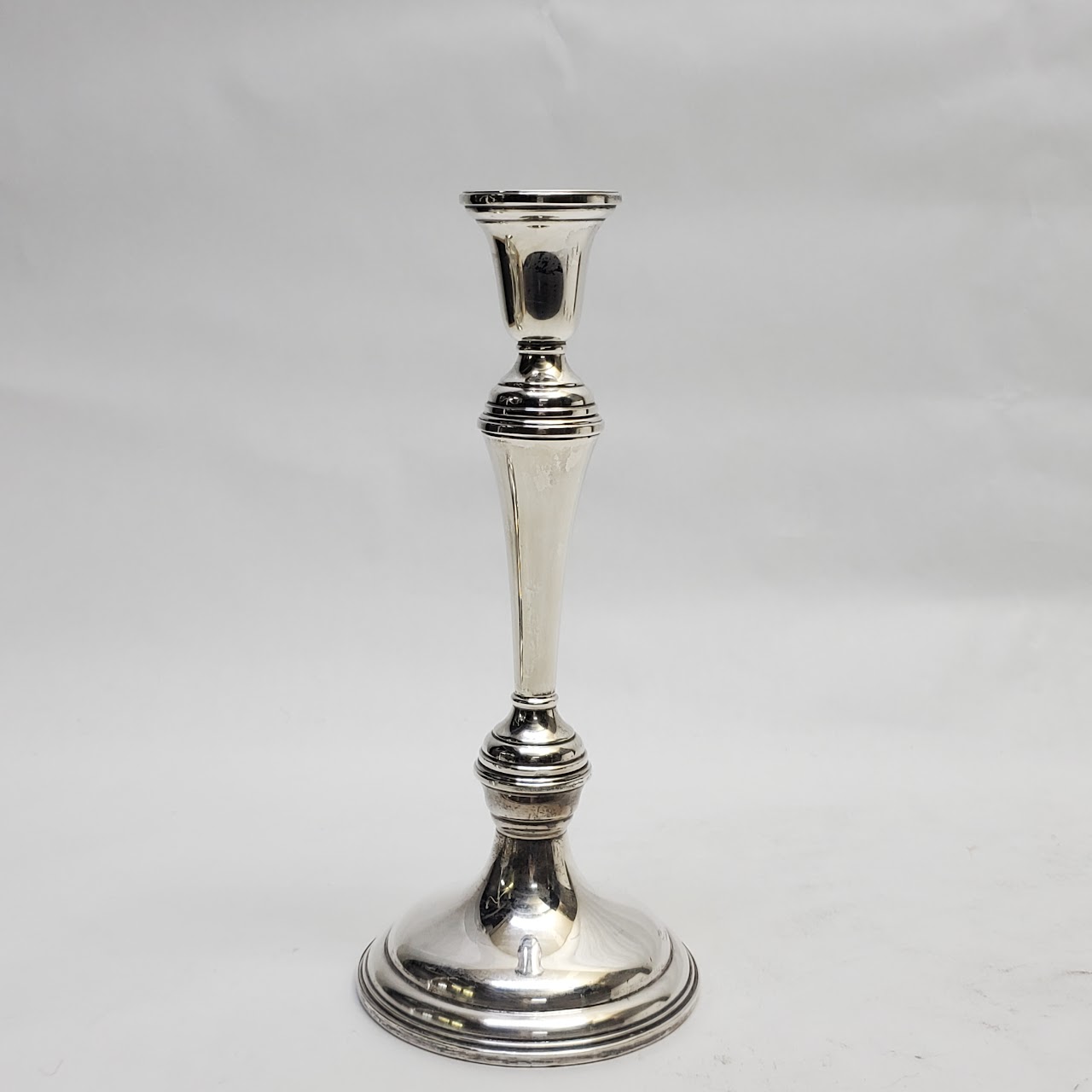 Preisner Weighted Sterling Silver Candelabra Pair