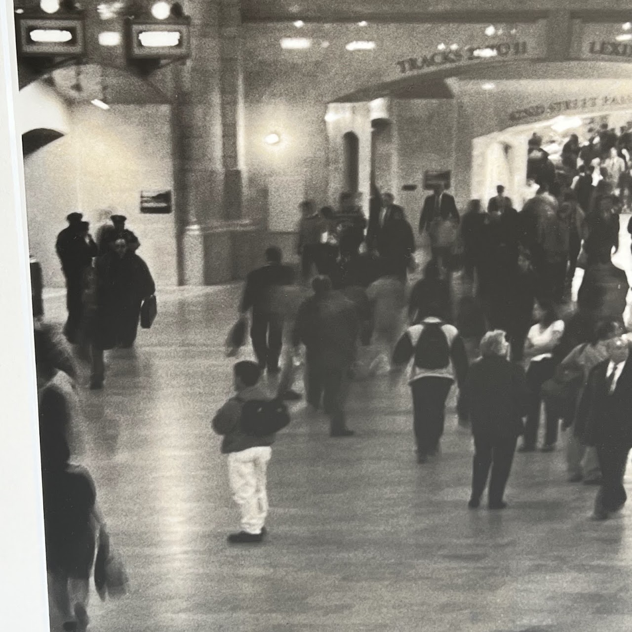 Grand Central Terminal at Rush Hour Silver Gelatin Photograph