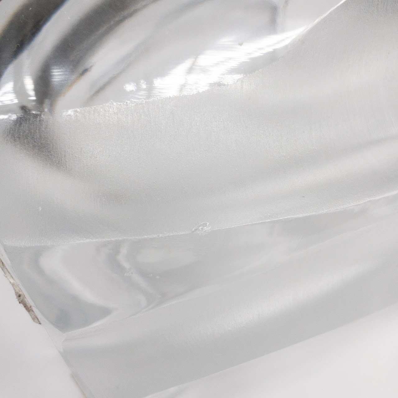 Lalique 'Ingrid' Frosted Crystal Vase