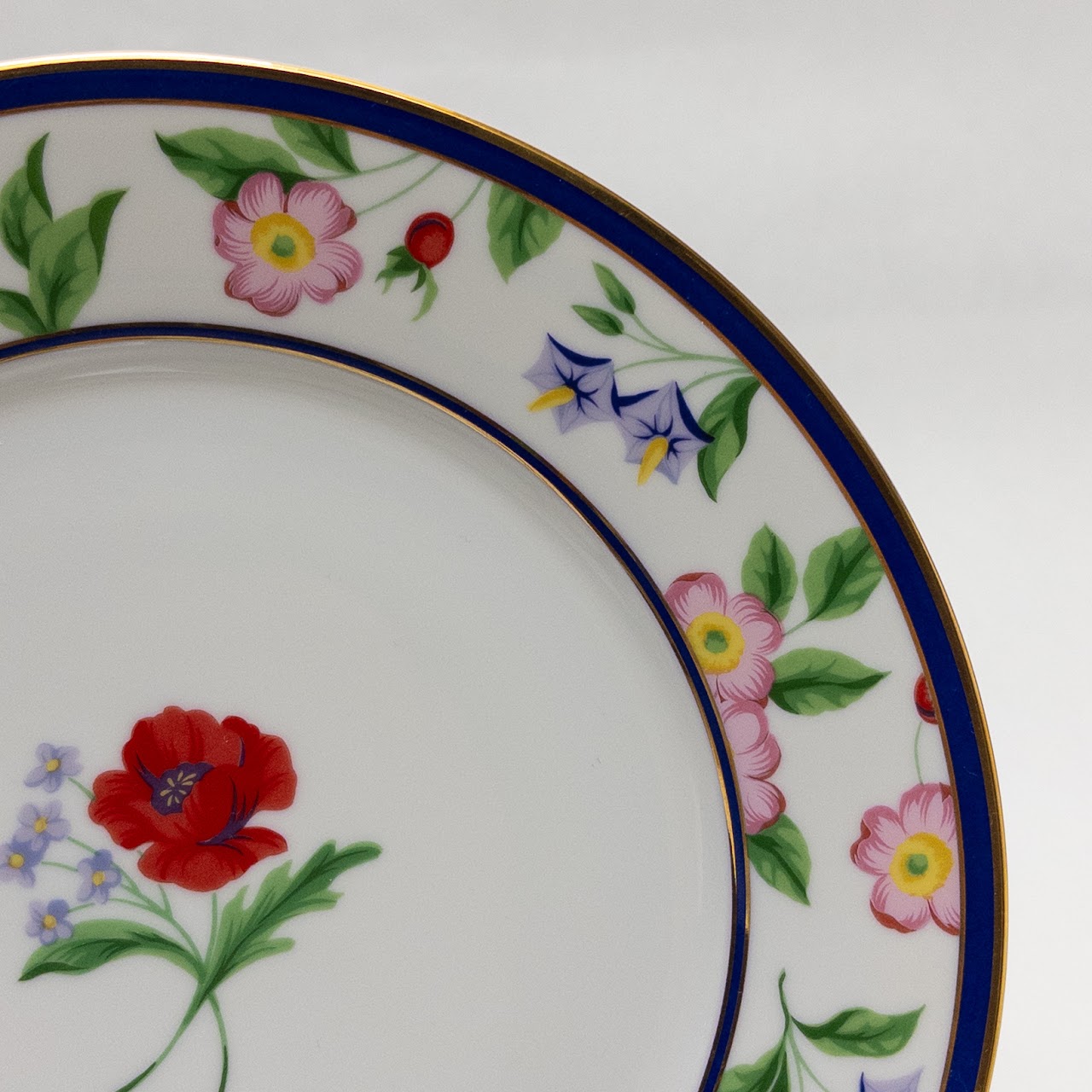 Tiffany & Co. Limoges American Gardens Plate Set