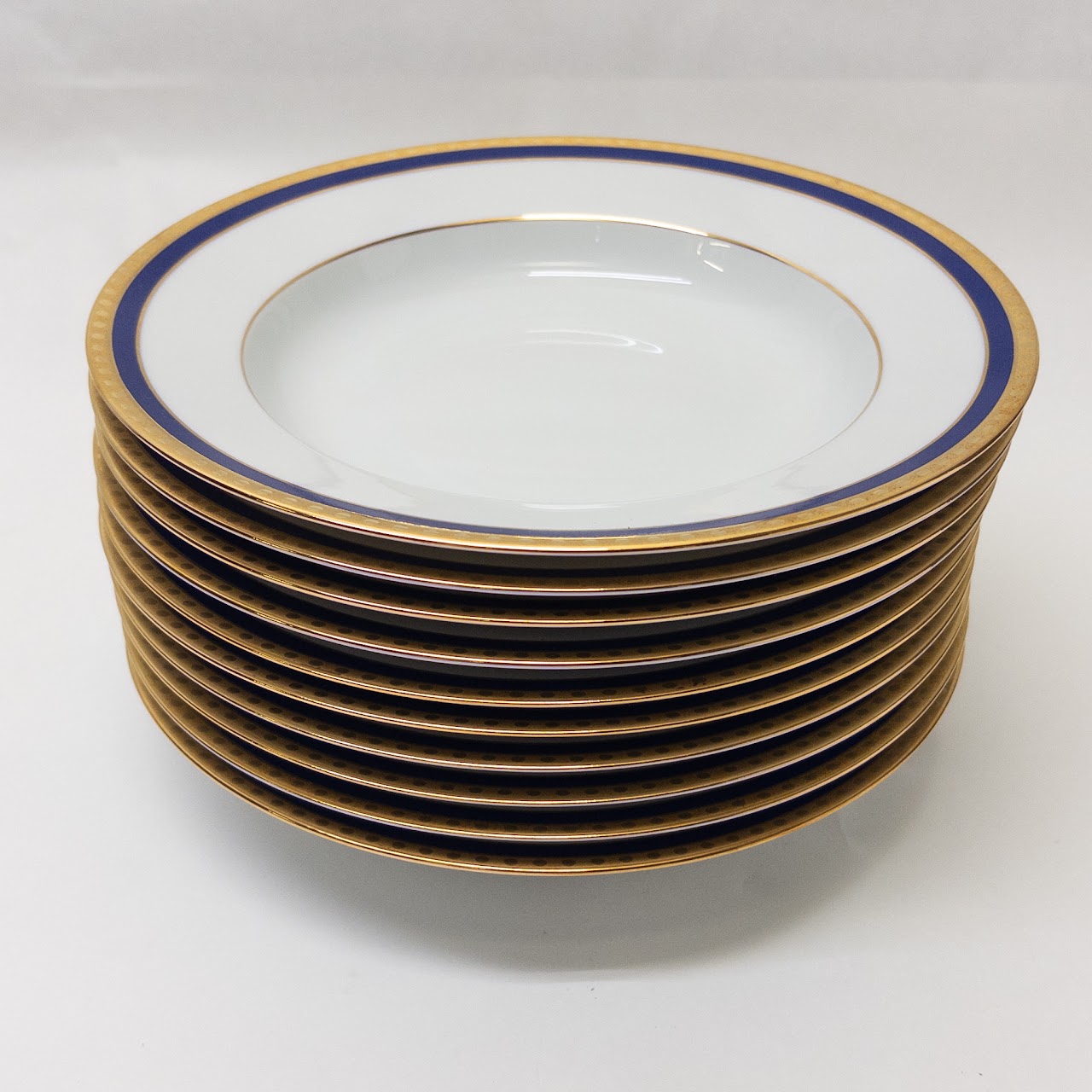 Tiffany & Co. Blue Band Limoges Dinnerware Set