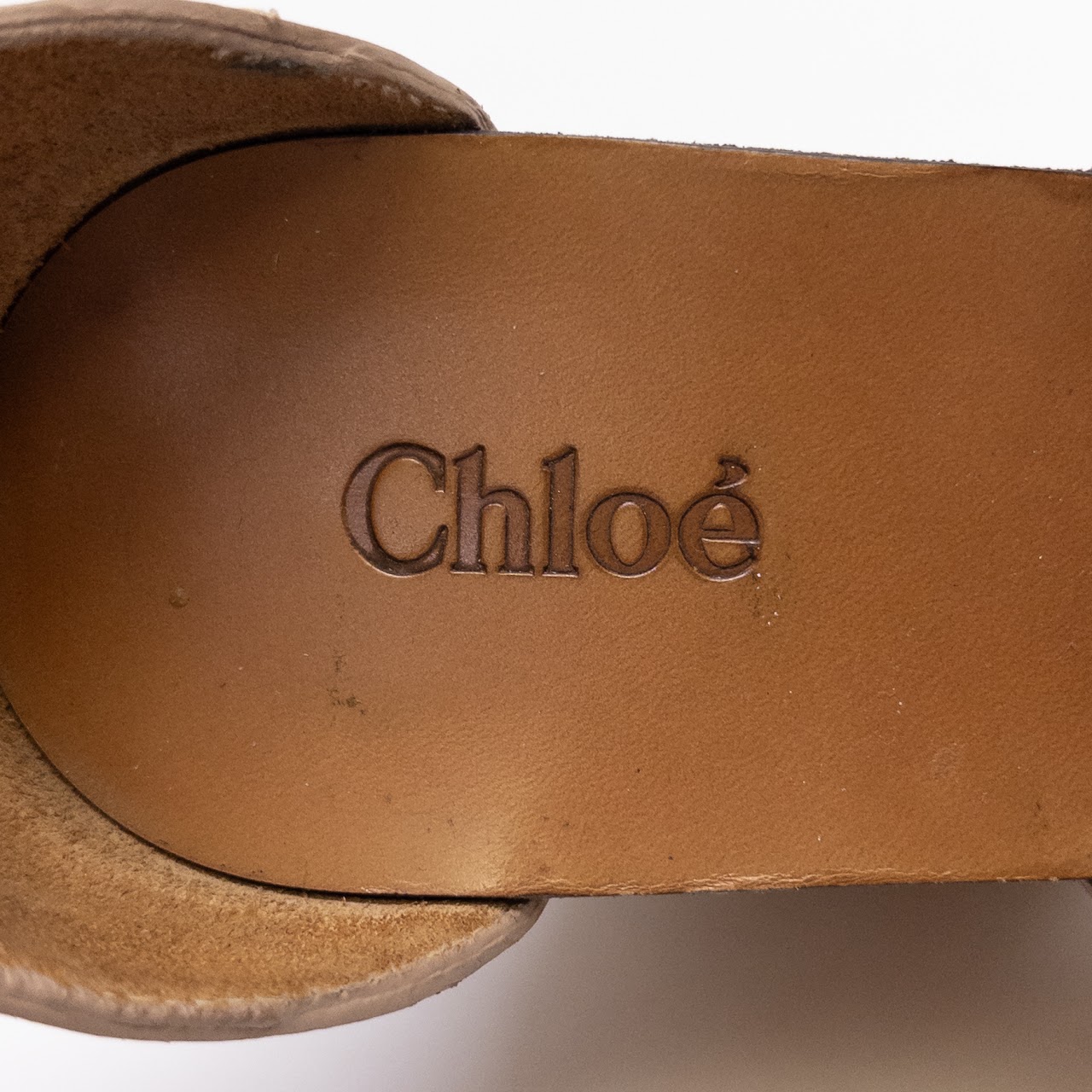 Chloé Leather & Cork Platform Sandals