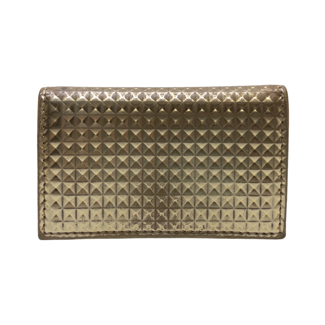 Jimmy Choo Stamped Leather Card Case