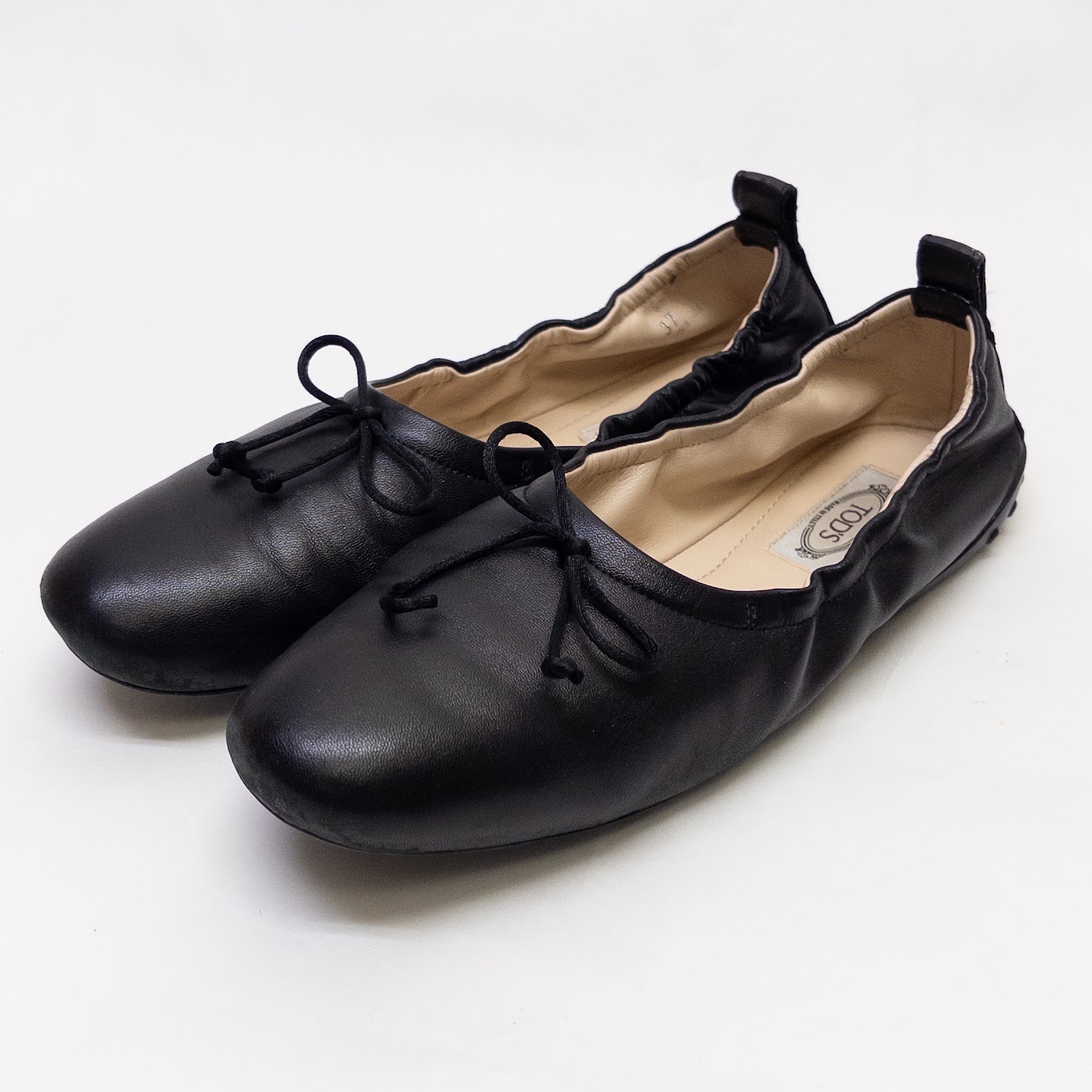 Tod's Leather Ballet Flats