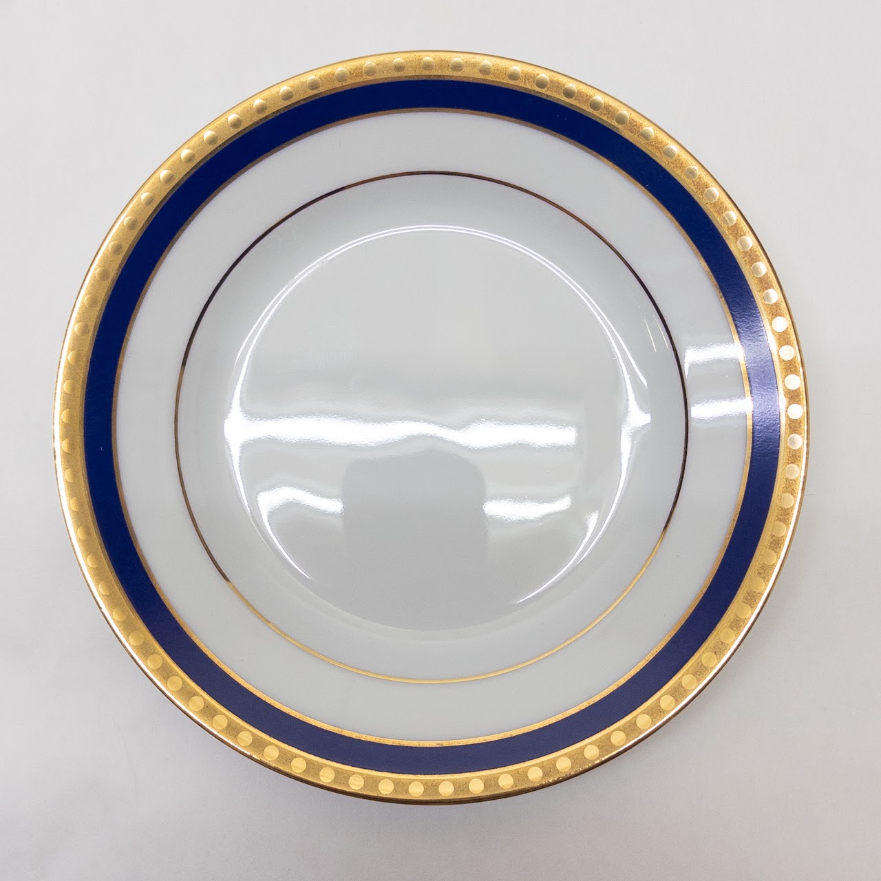 Tiffany & Co. Blue Band Limoges Dinnerware Set