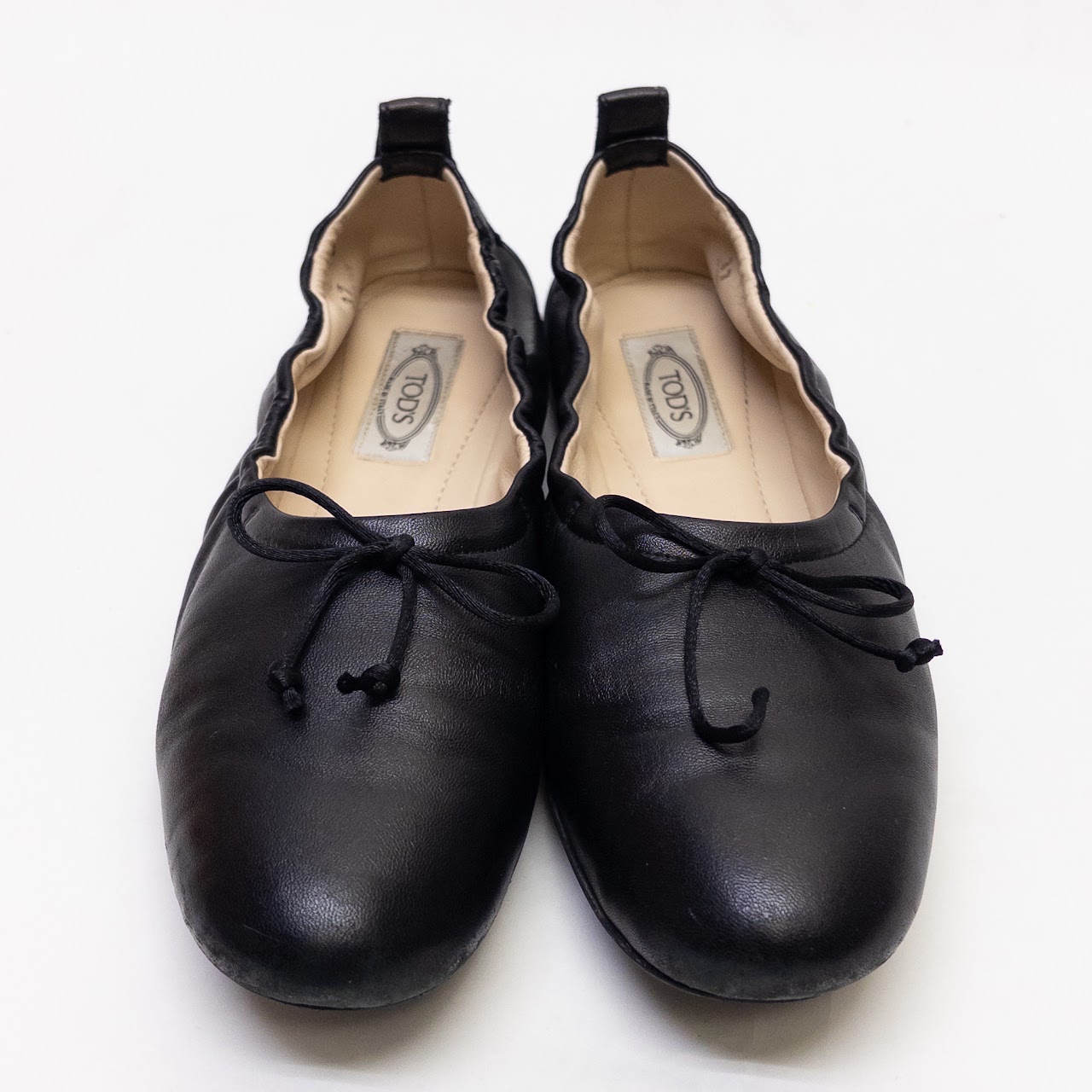 Tod's Leather Ballet Flats