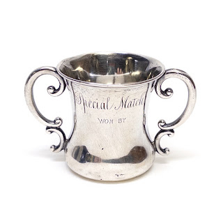 Black, Starr, & Frost Sterling Silver Miniature Trophy Cup