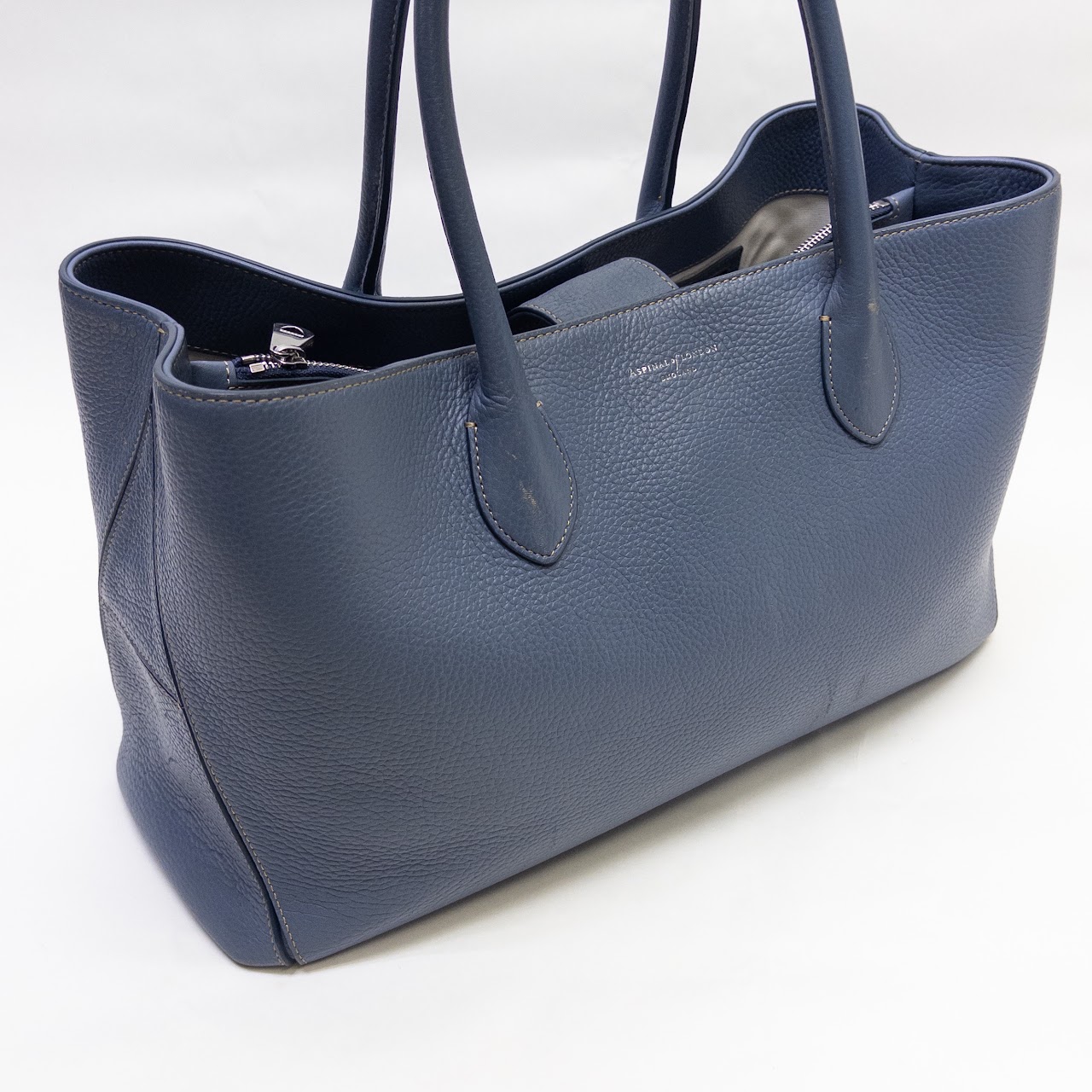 Aspinal of London Leather Tote Bag