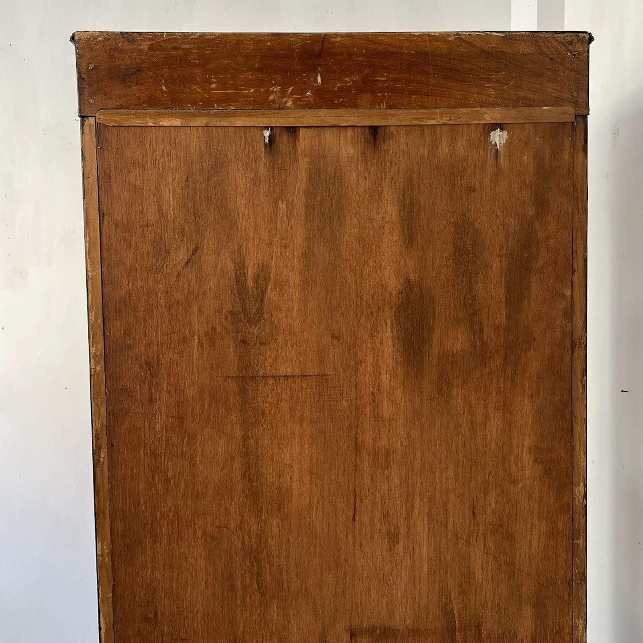 Early 20th C. French Chinoiserie Ormolu Mounted Brass Inlaid Lacquered Display Cabinet