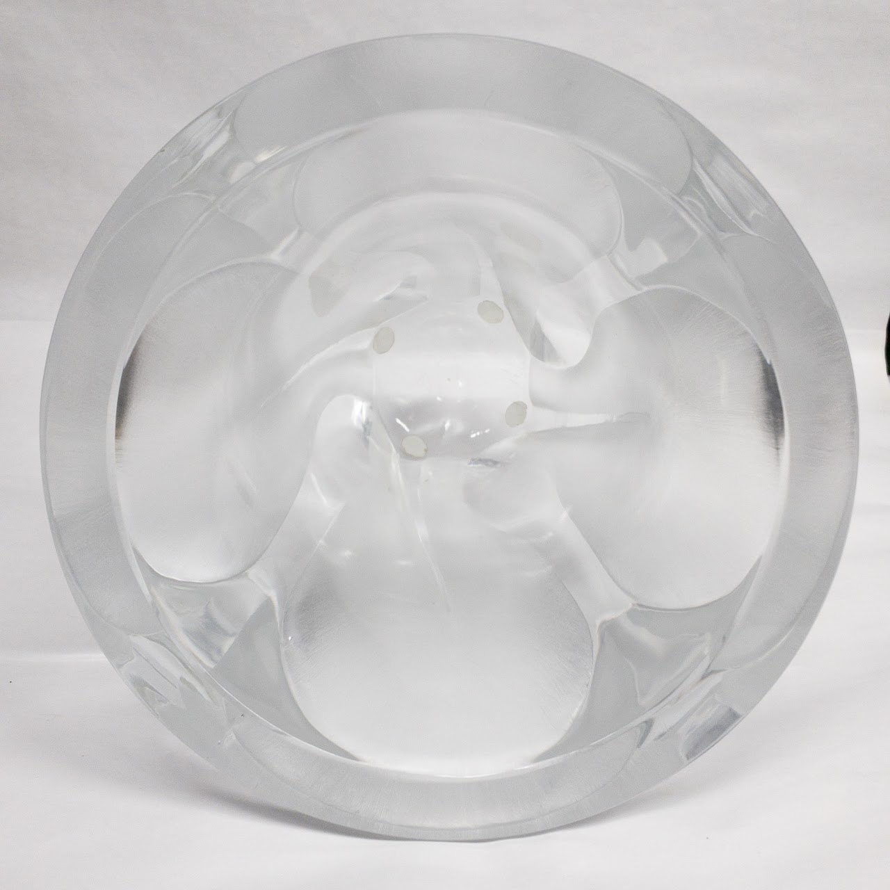 Lalique 'Ingrid' Frosted Crystal Vase