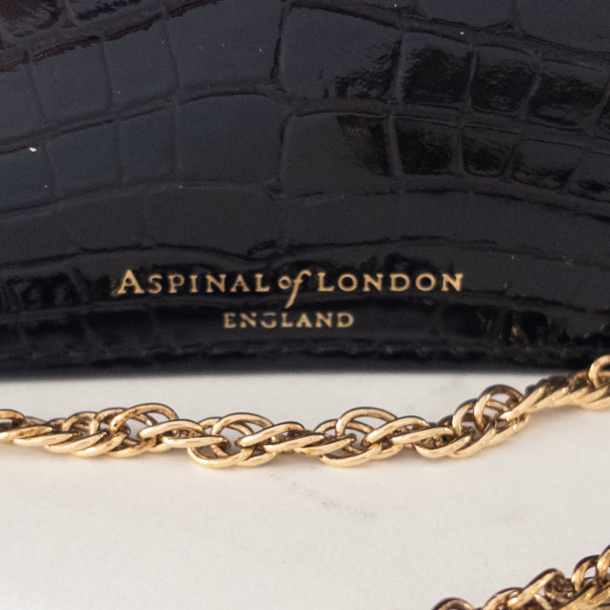 Aspinal of London Convertible Clutch or Shoulder Bag