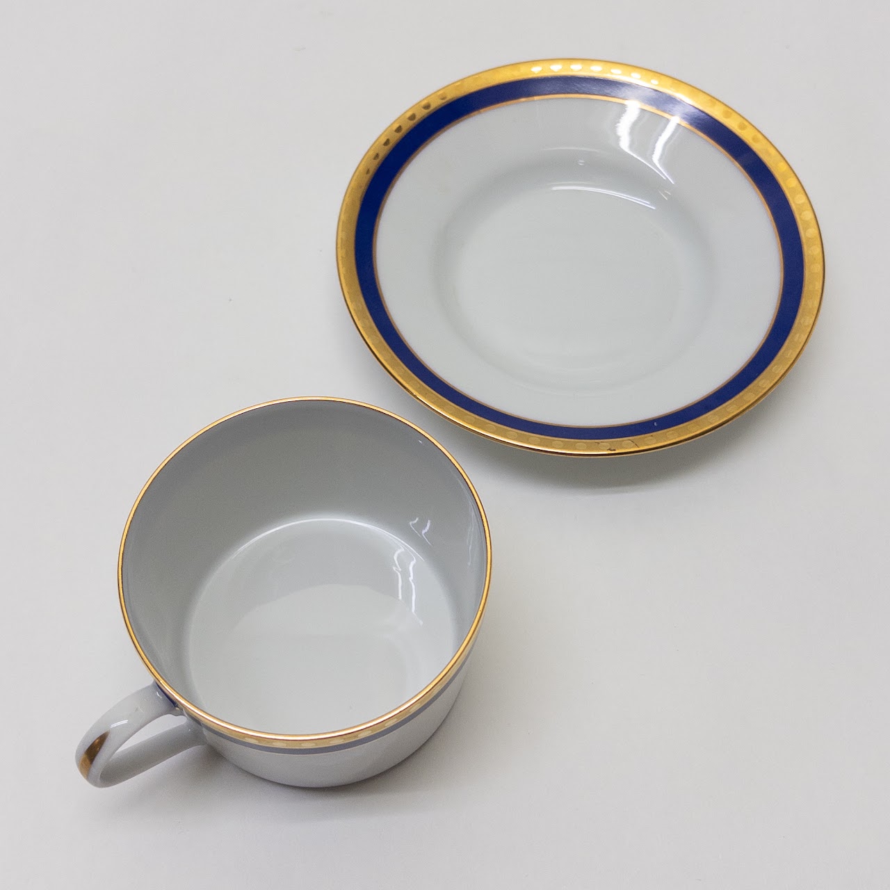 Tiffany & Co. Blue Band Limoges Dinnerware Set