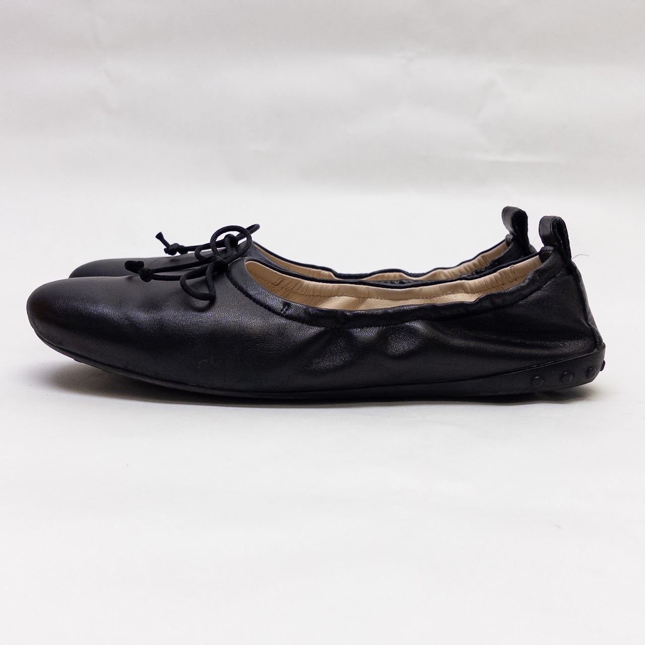 Tod's Leather Ballet Flats