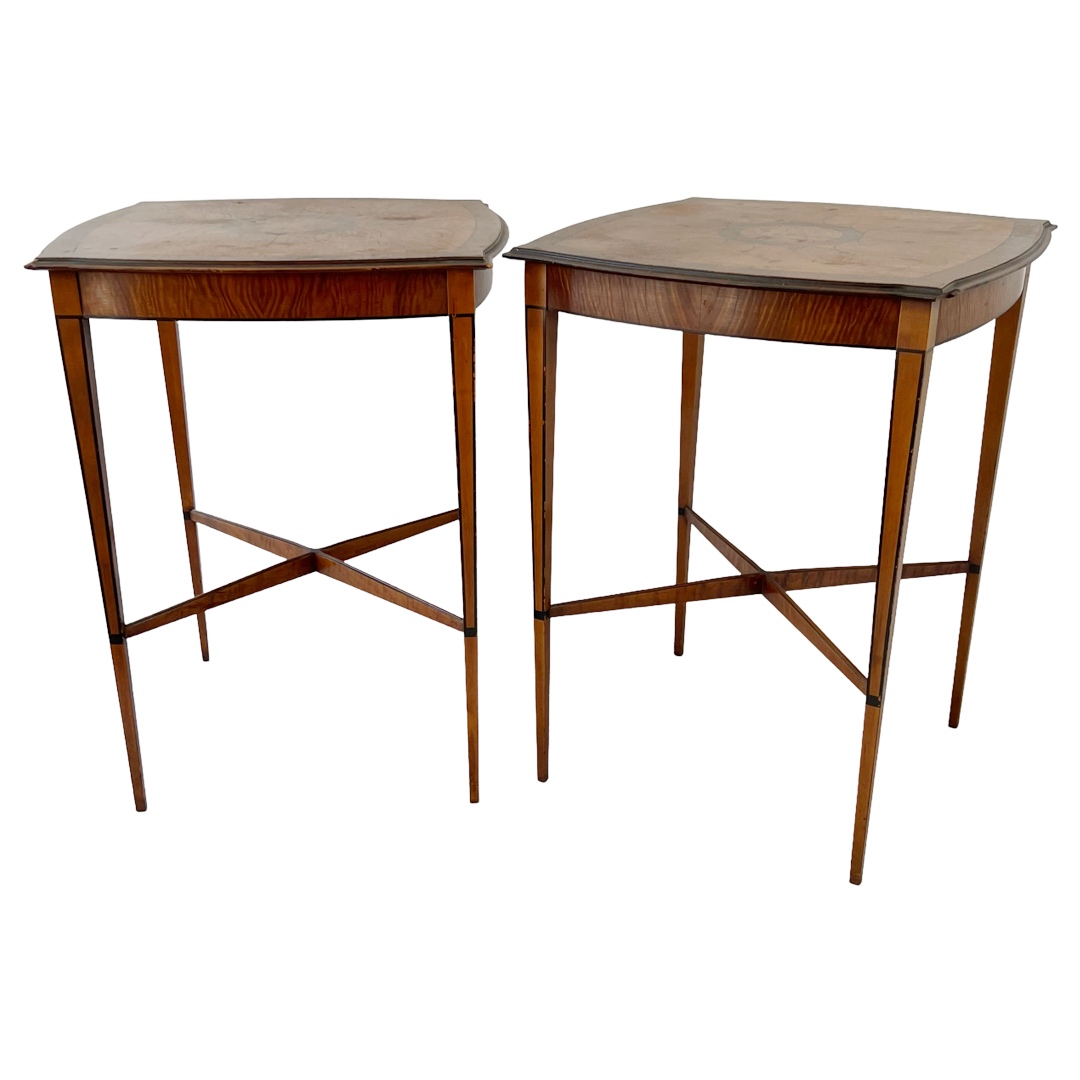 John Wanamaker Early 20th C. End Table Pair