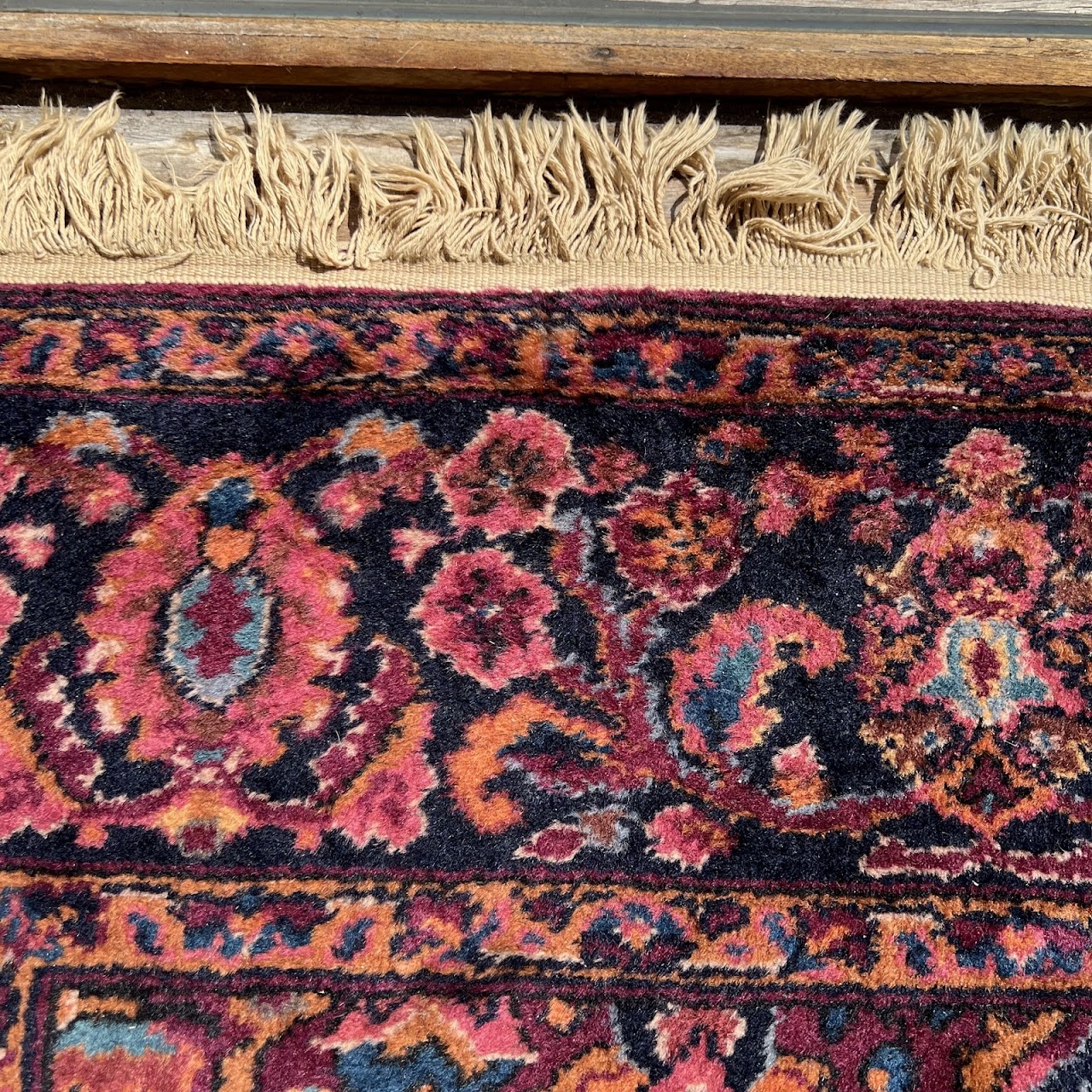 Wool Floral Vintage Area Rug