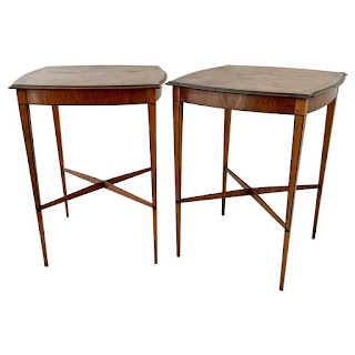 John Wanamaker Early 20th C. End Table Pair