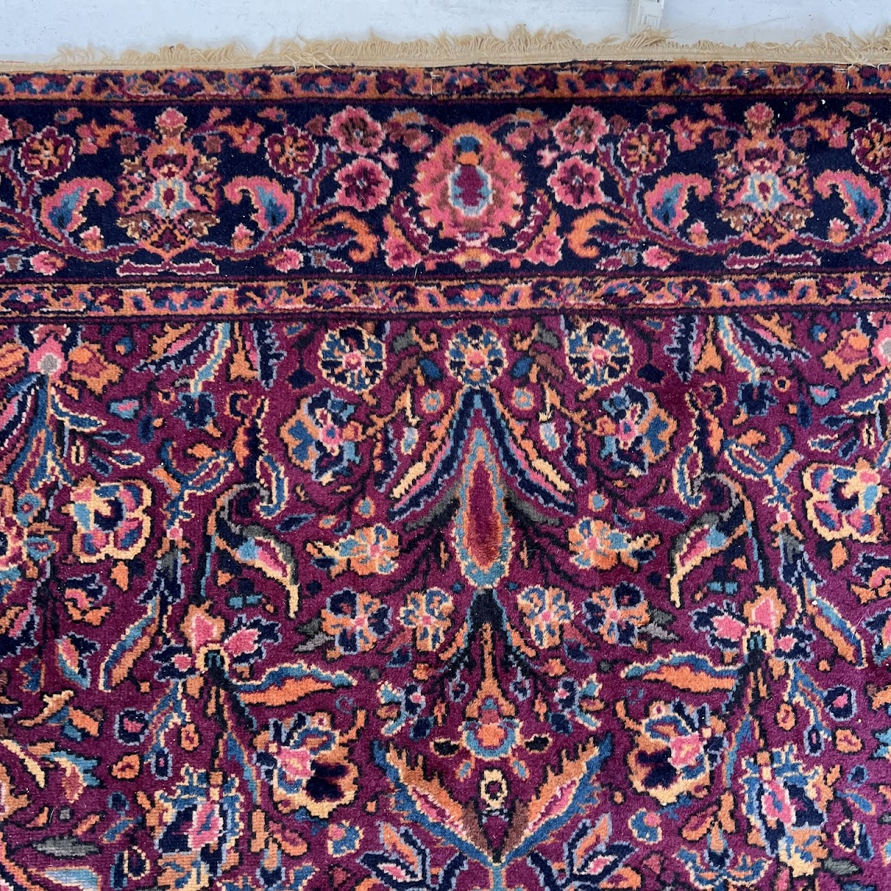 Wool Floral Vintage Area Rug