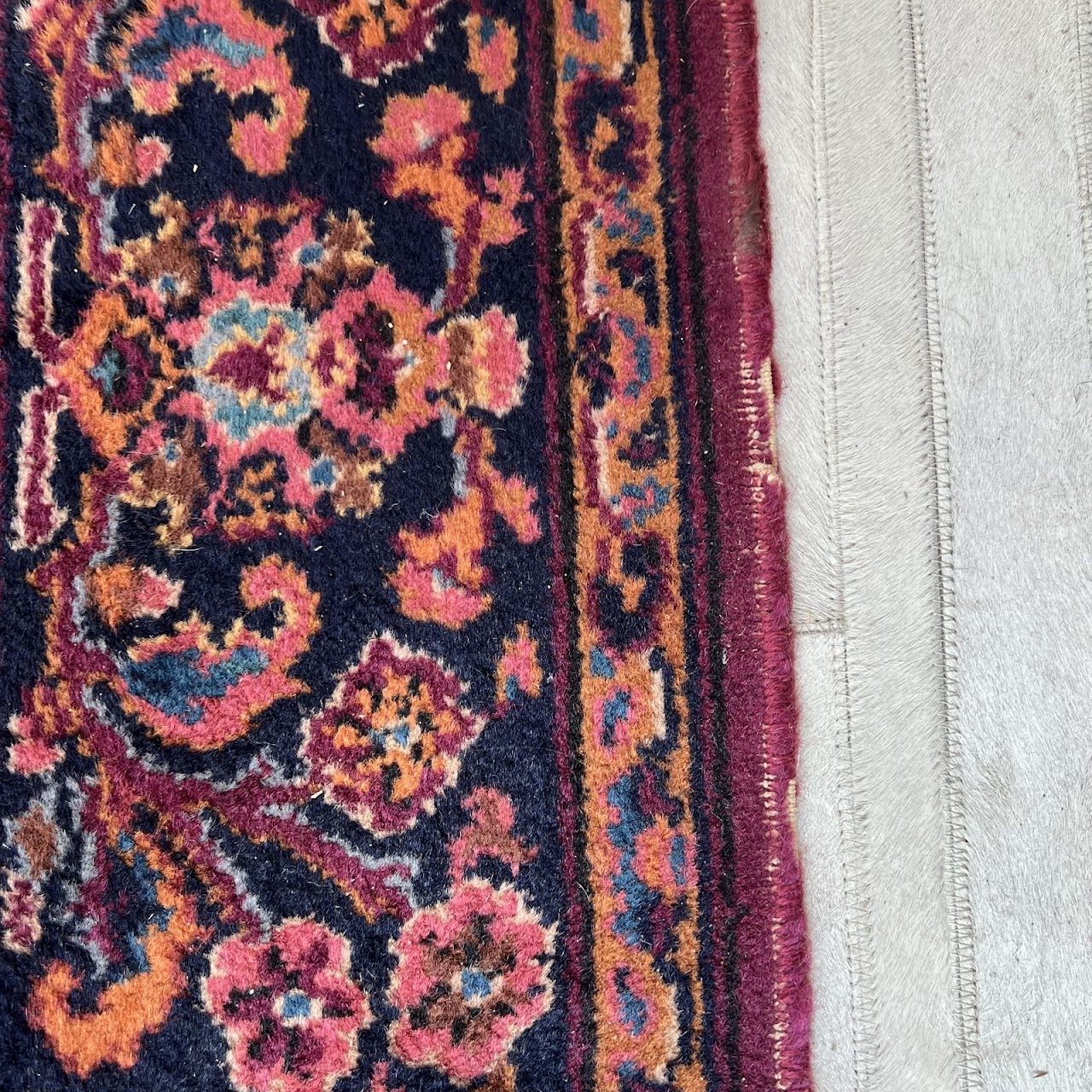 Wool Floral Vintage Area Rug