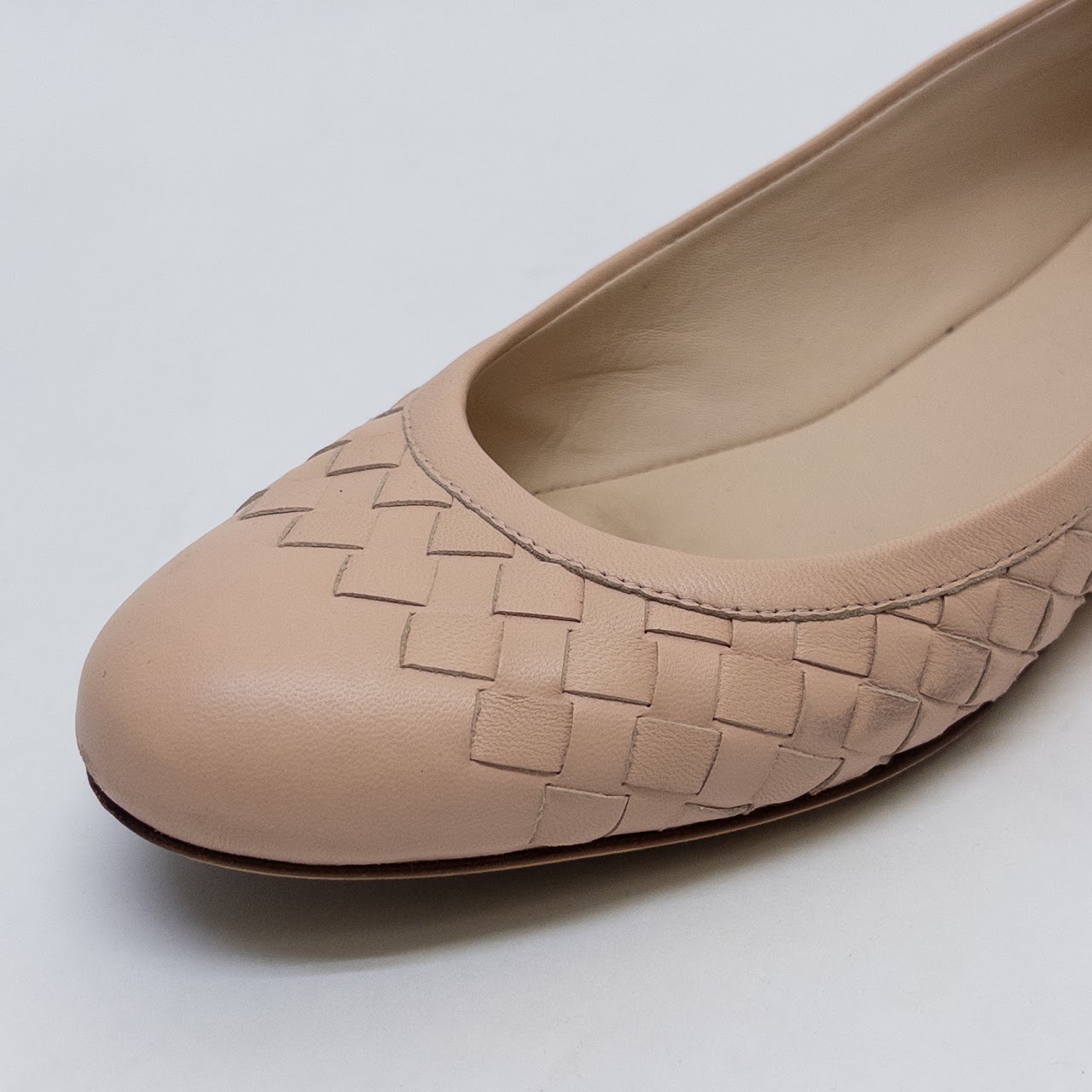 Bottega Veneta Peggy Ballerina Flats