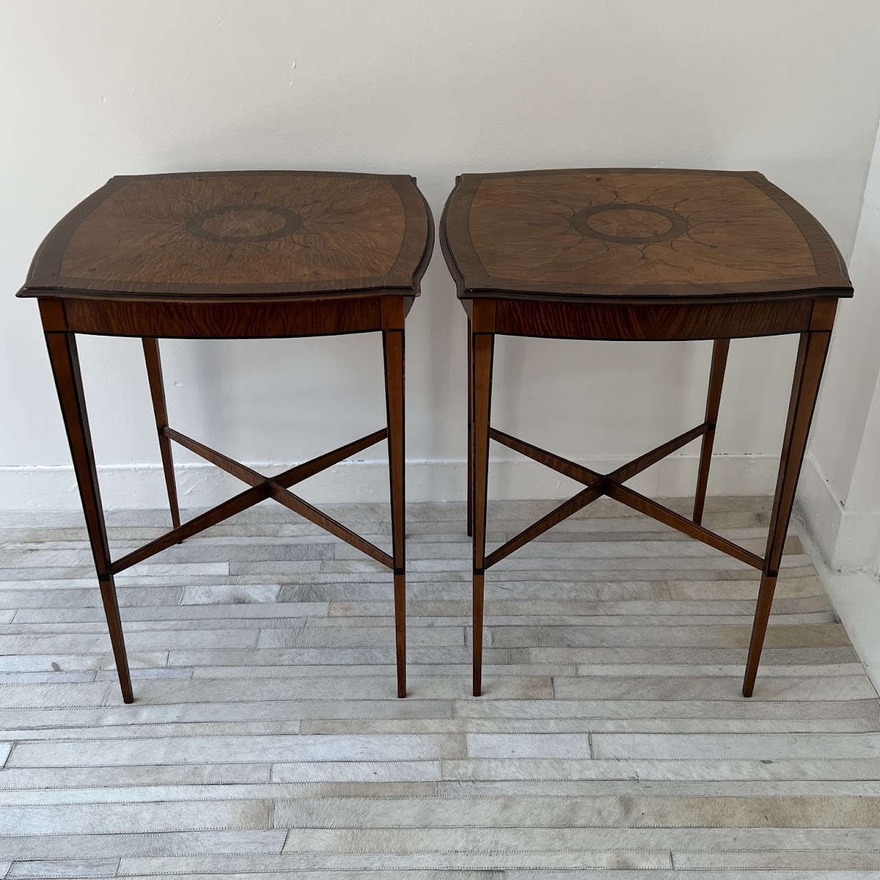 John Wanamaker Early 20th C. End Table Pair