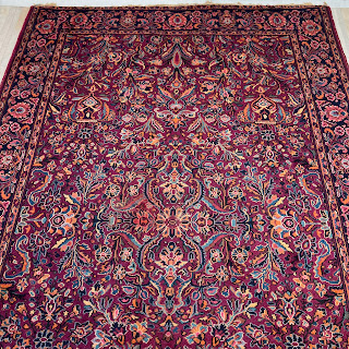 Wool Floral Vintage Area Rug