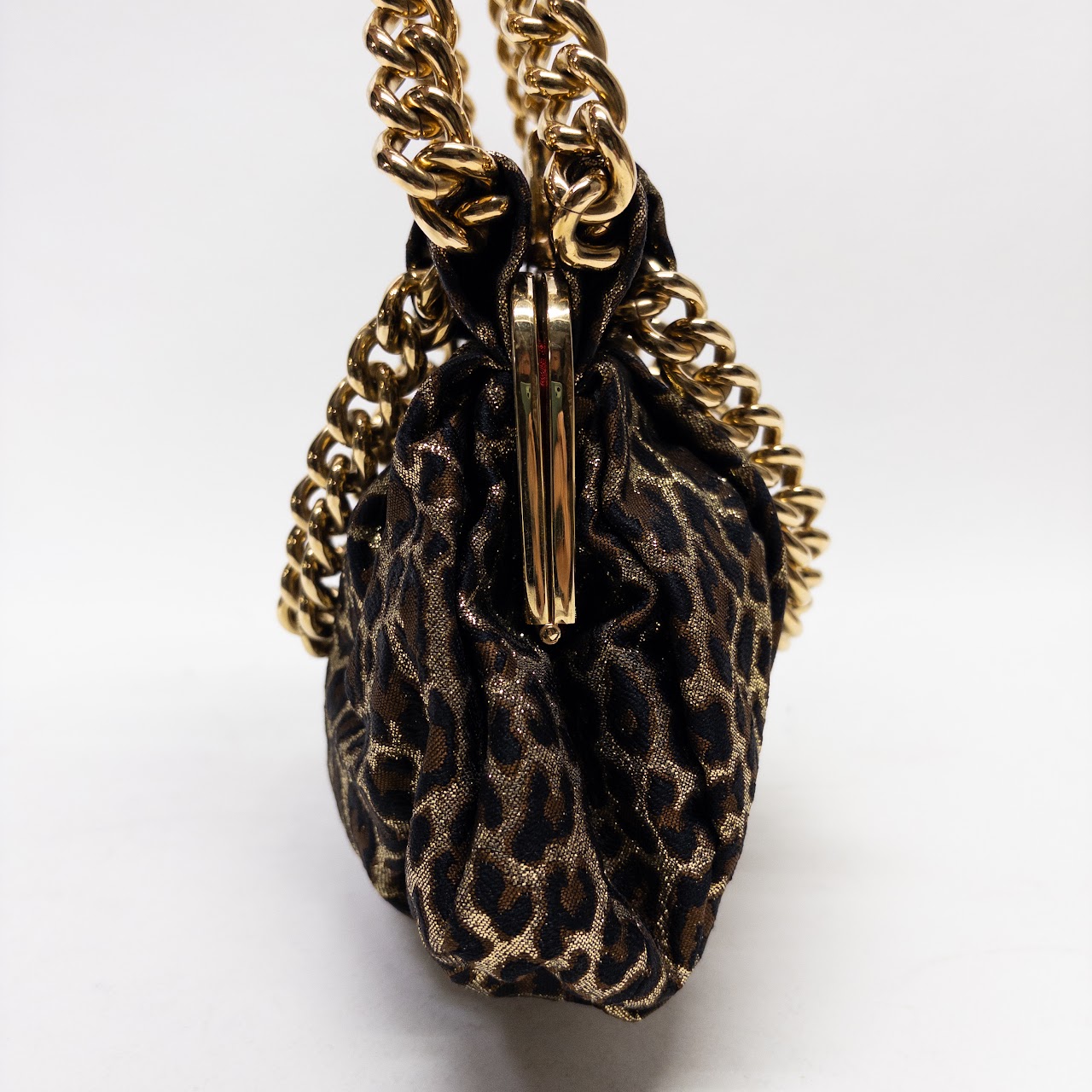 Christian Louboutin YoYo Leopard Print Clutch