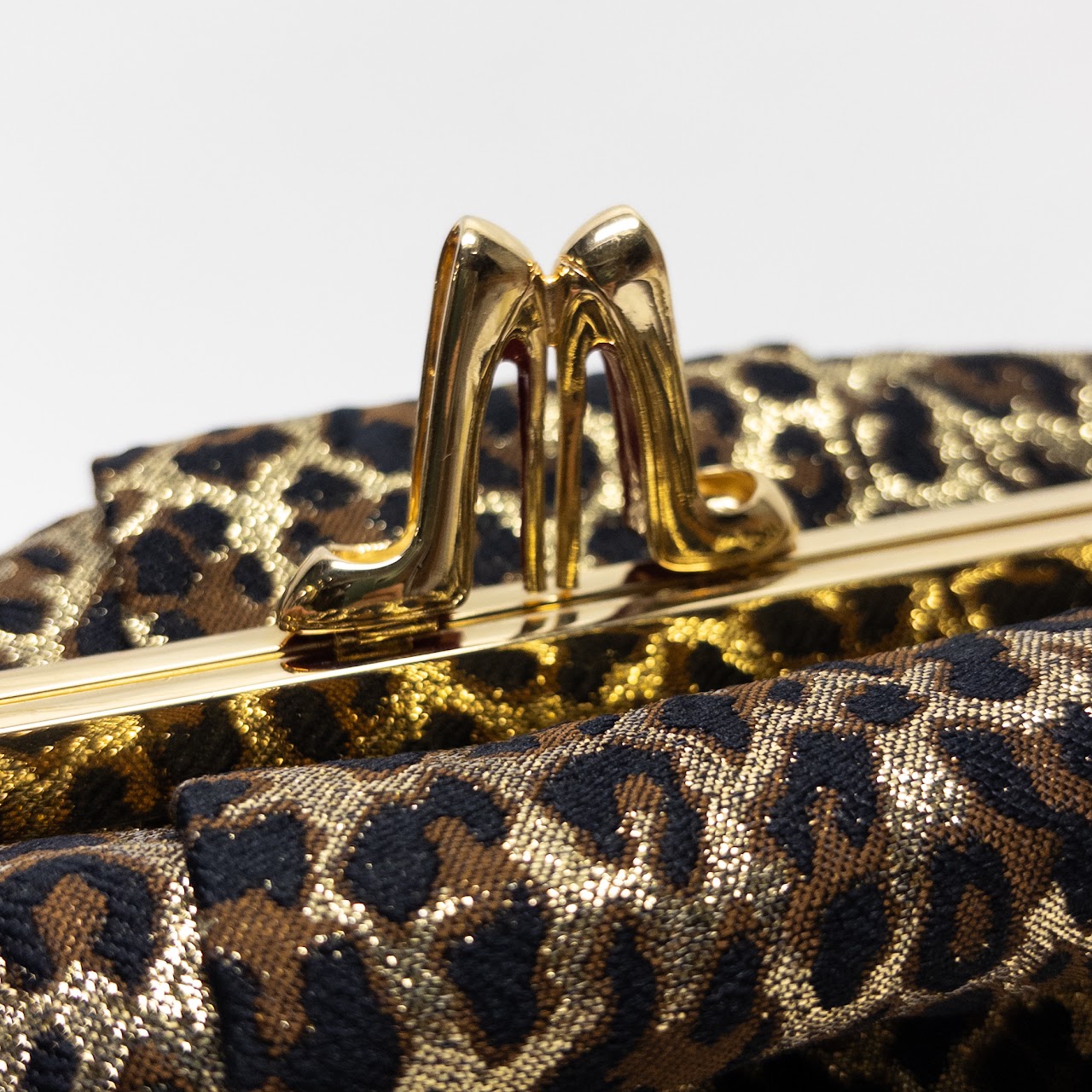 Christian Louboutin YoYo Leopard Print Clutch