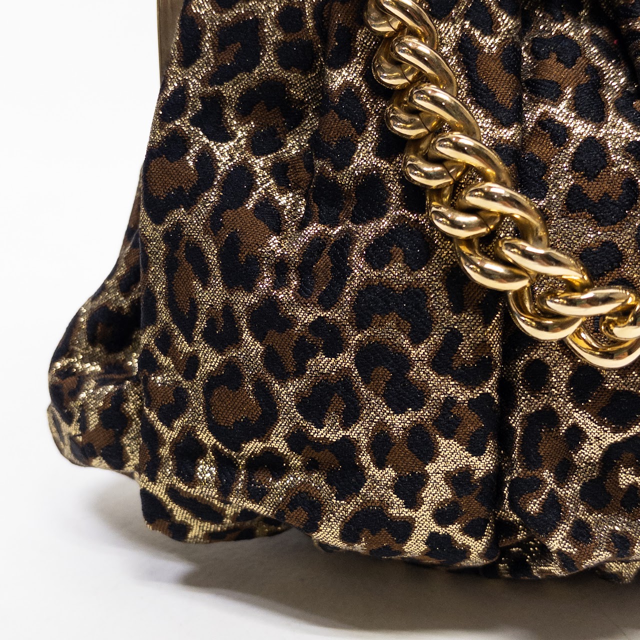 Christian Louboutin YoYo Leopard Print Clutch