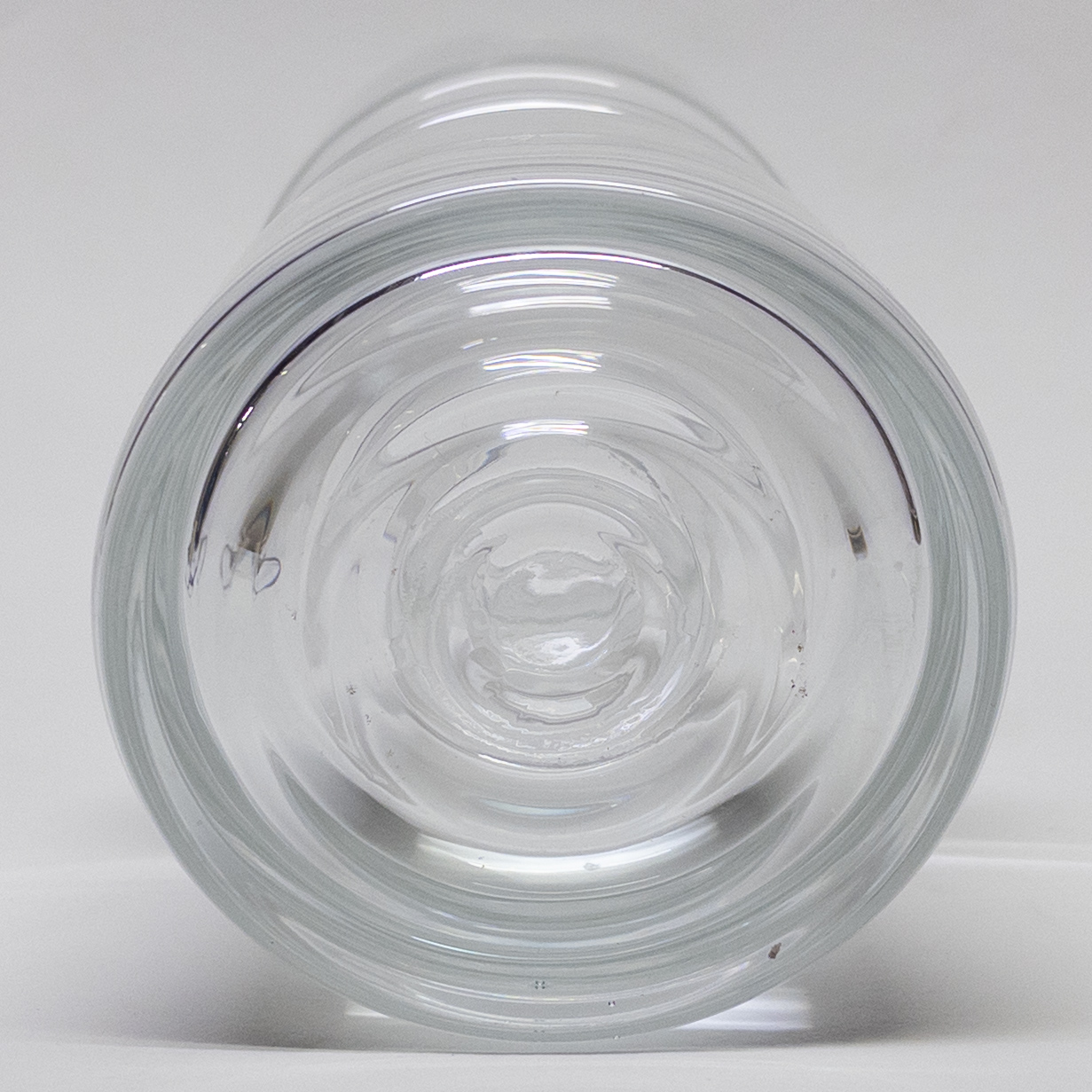 Sculptural Blown Glass Vase by Riihimaen Lasi Oy