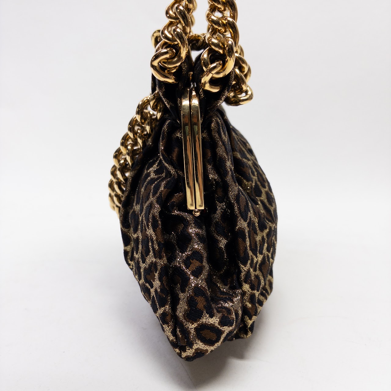 Christian Louboutin YoYo Leopard Print Clutch