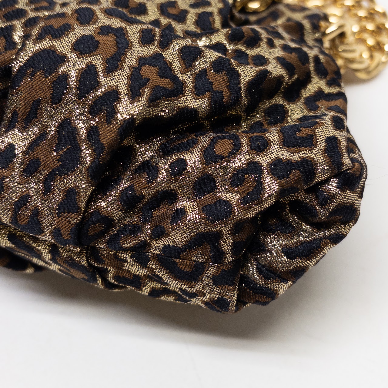 Christian Louboutin YoYo Leopard Print Clutch