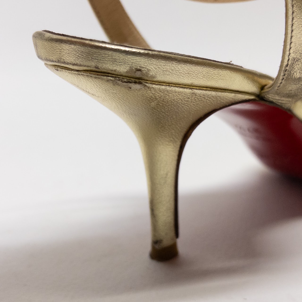 Christian Louboutin Marchavekel 85 Knotted Peep Toe Sandals