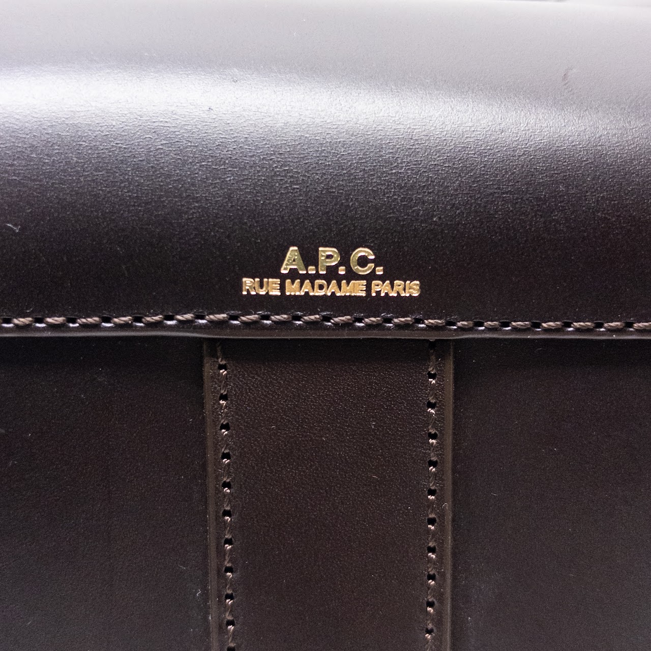 A.P.C. June Leather Crossbody Bag