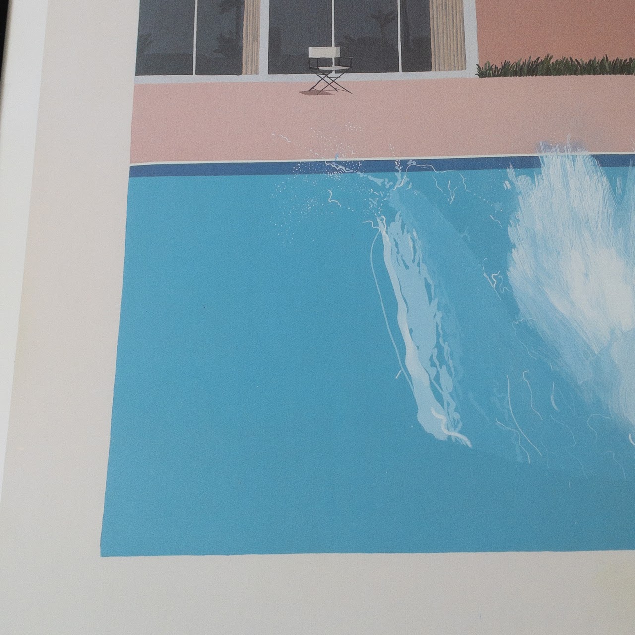 David Hockney 'A Bigger Splash' Tate Gallery Poster