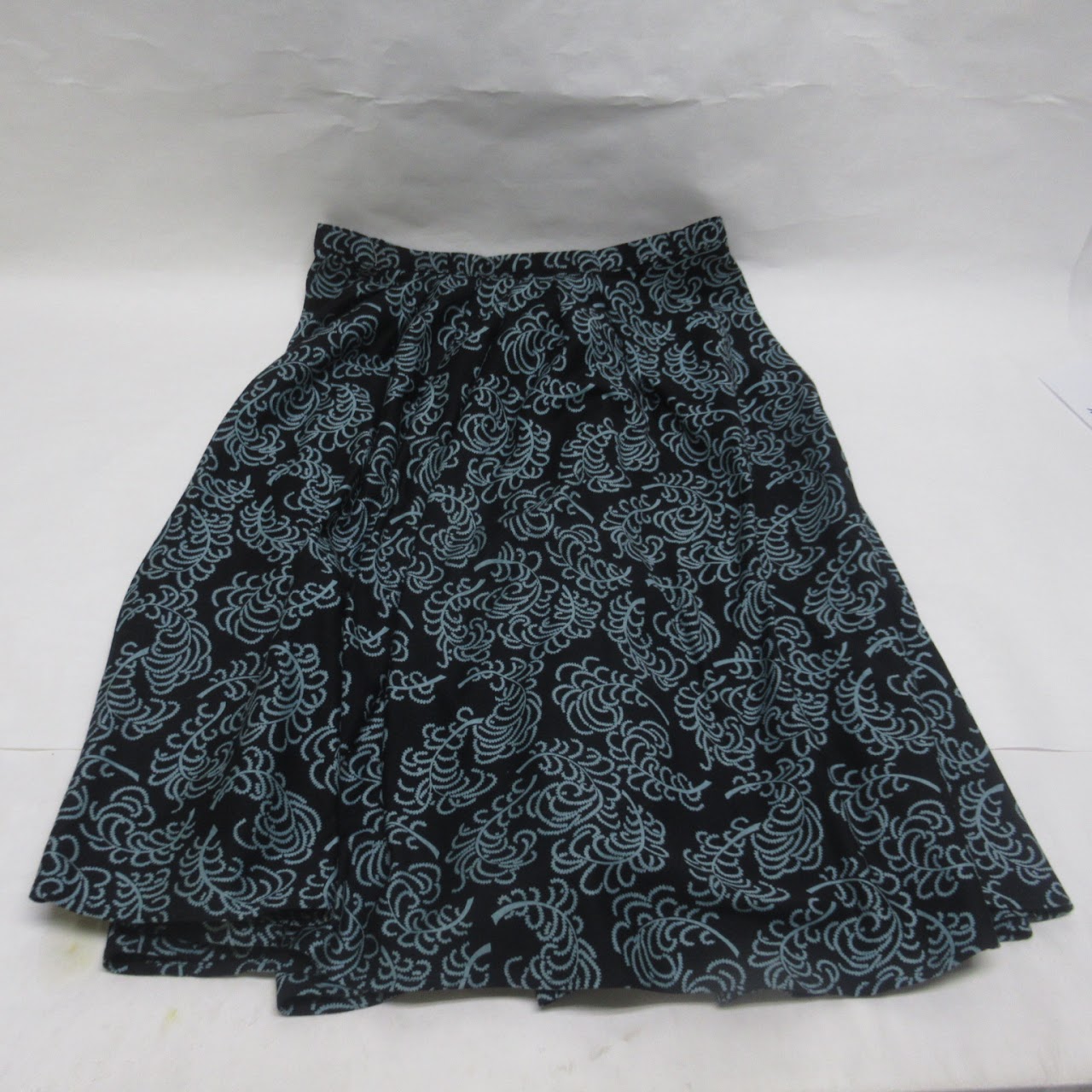 Kenzo Vintage Paisley Print Wrap Skirt