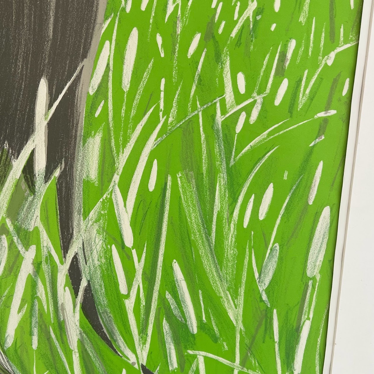 Alex Katz 'Dog at Duck Trap' 1976 Exhibition Lithograph