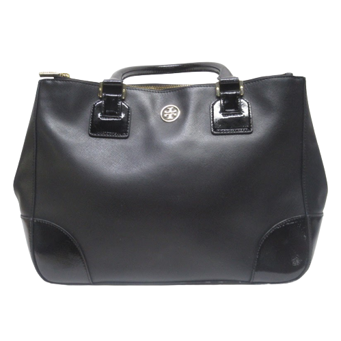 Tory Burch Black Leather Shoulder Bag