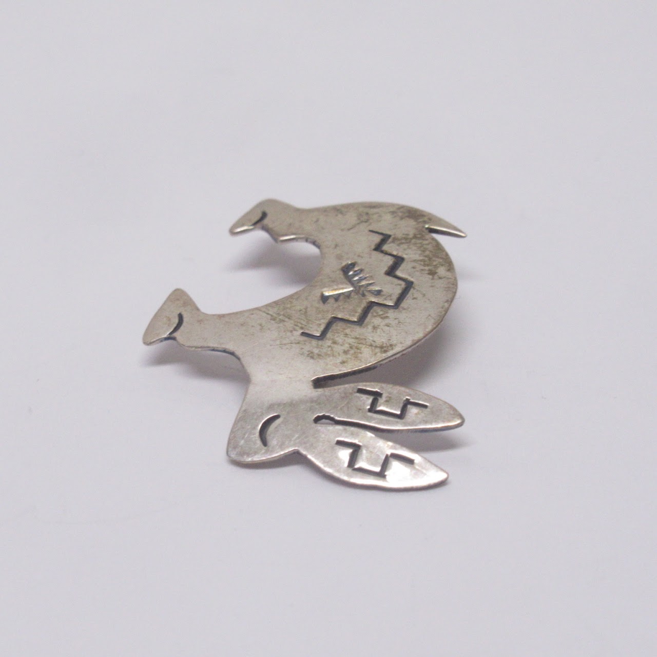 Sterling Silver 3pc Brooch Set