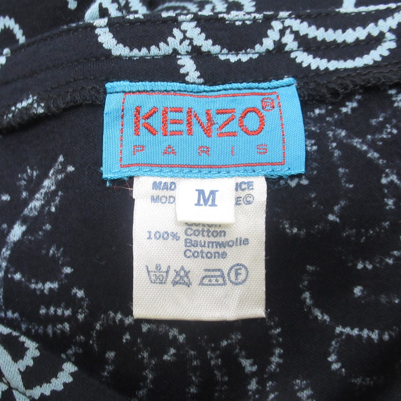 Kenzo Vintage Paisley Print Dress