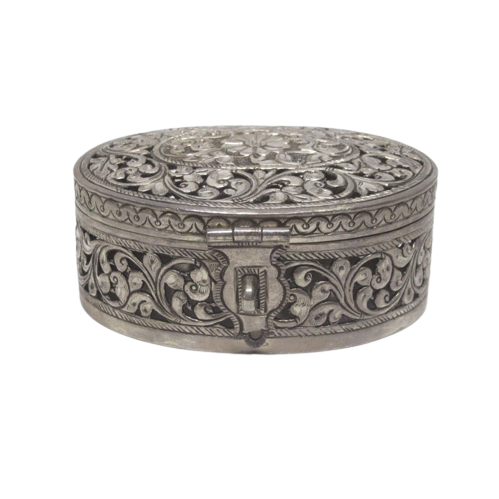 800 Silver Pierced Box