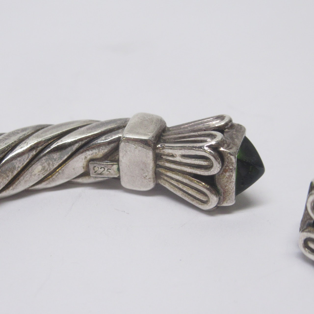 Sterling Silver Hinged Cuff Bracelet