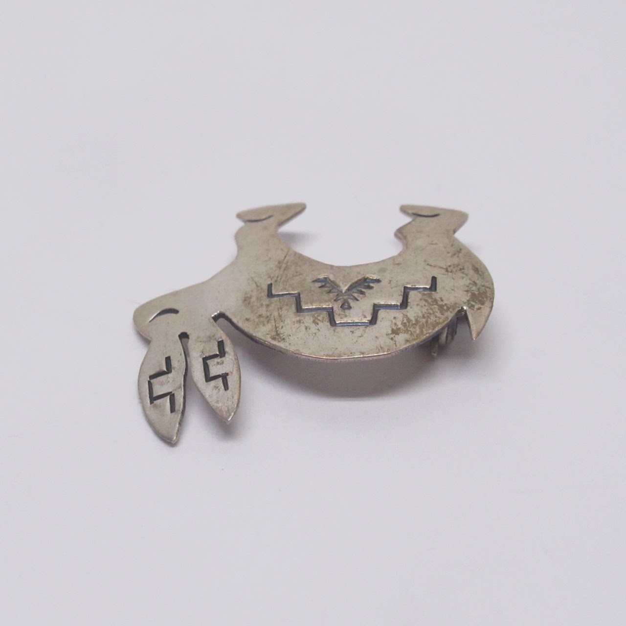 Sterling Silver 3pc Brooch Set