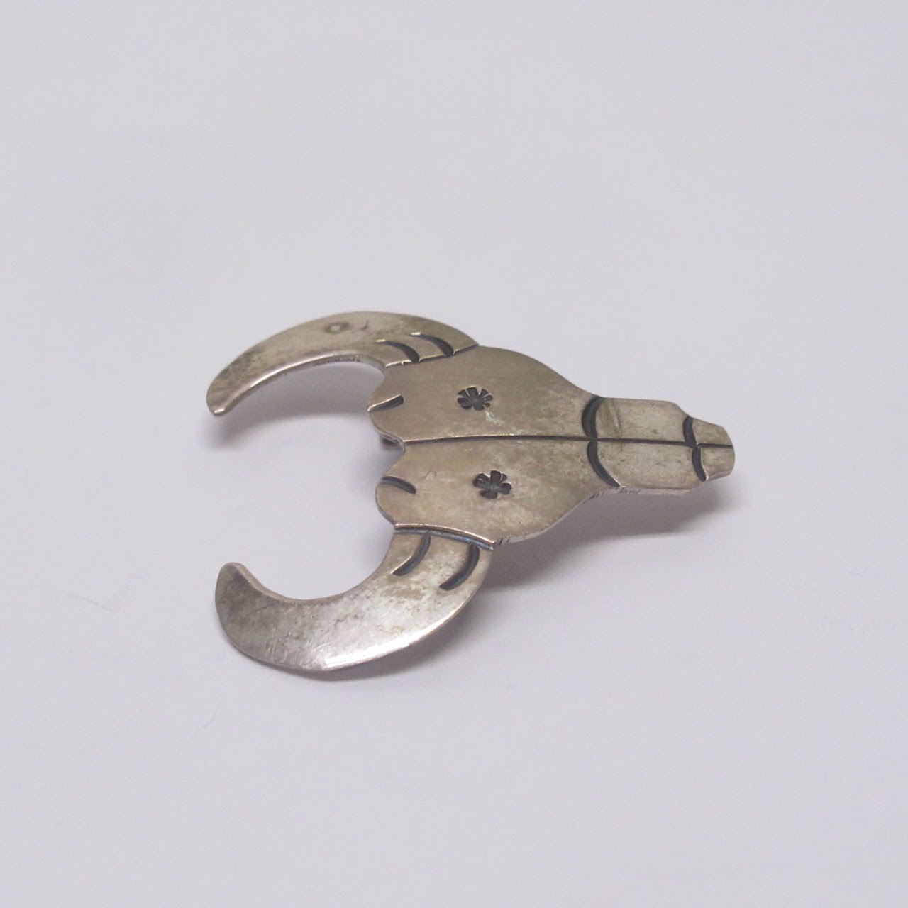 Sterling Silver 3pc Brooch Set