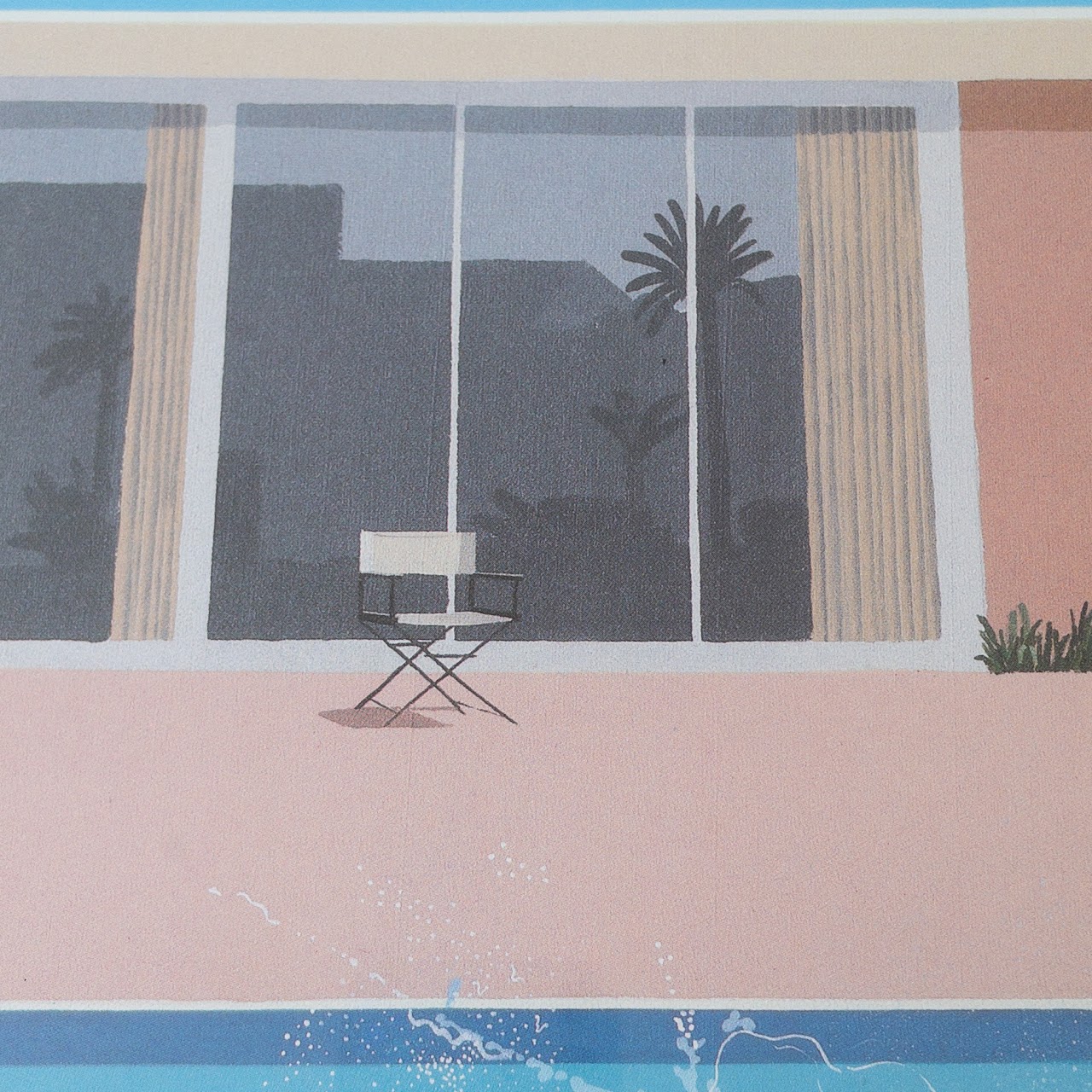 David Hockney 'A Bigger Splash' Tate Gallery Poster