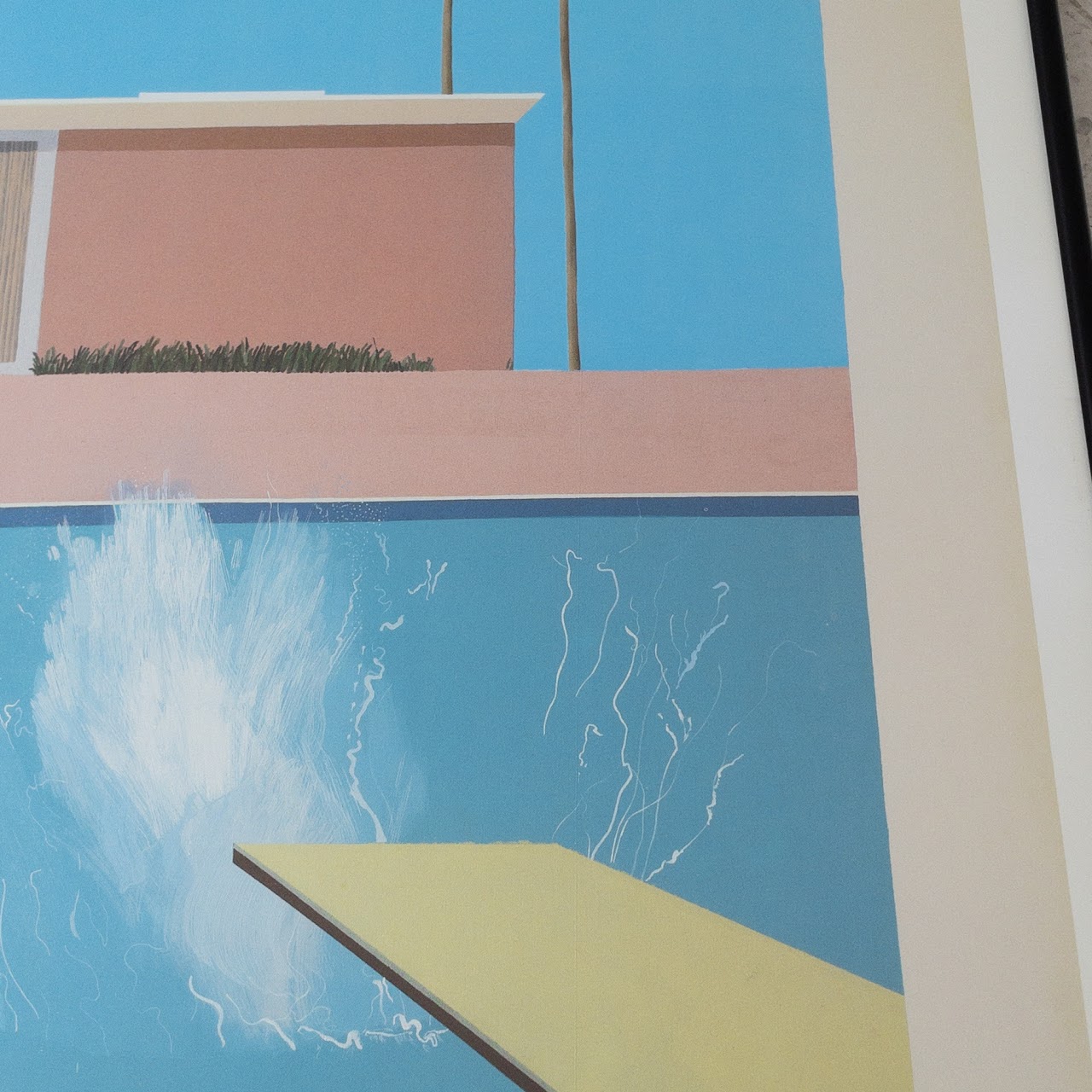 David Hockney 'A Bigger Splash' Tate Gallery Poster