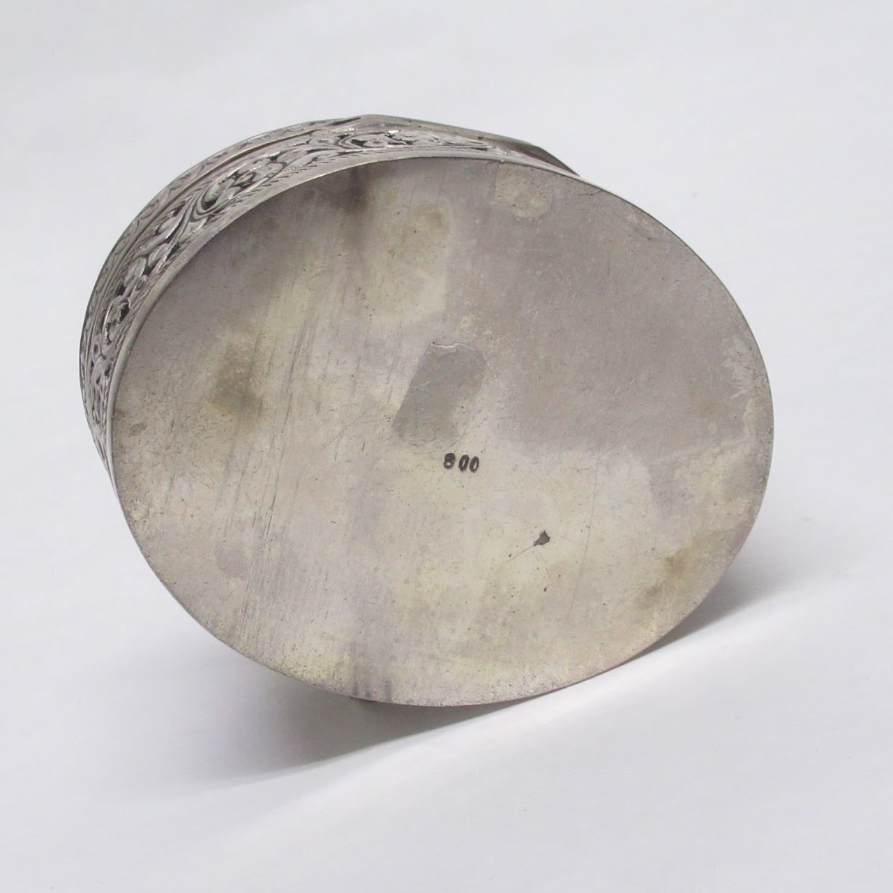 800 Silver Pierced Box